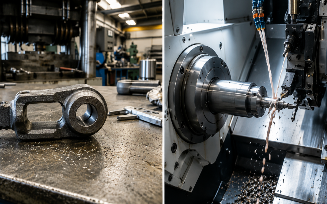 When Should You Choose CNC Machining Over Forging for Automotive Parts?