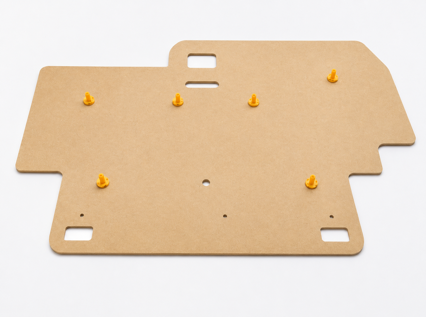 Hardboard assembly for vehicle interiors